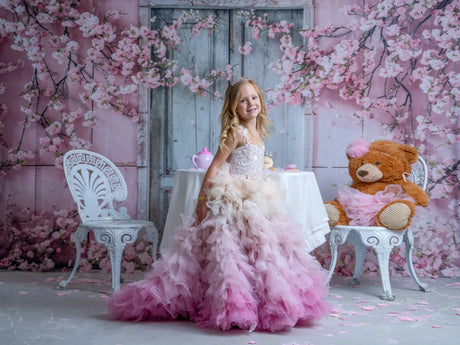 Fond photo Roselie Pink Swan Drops