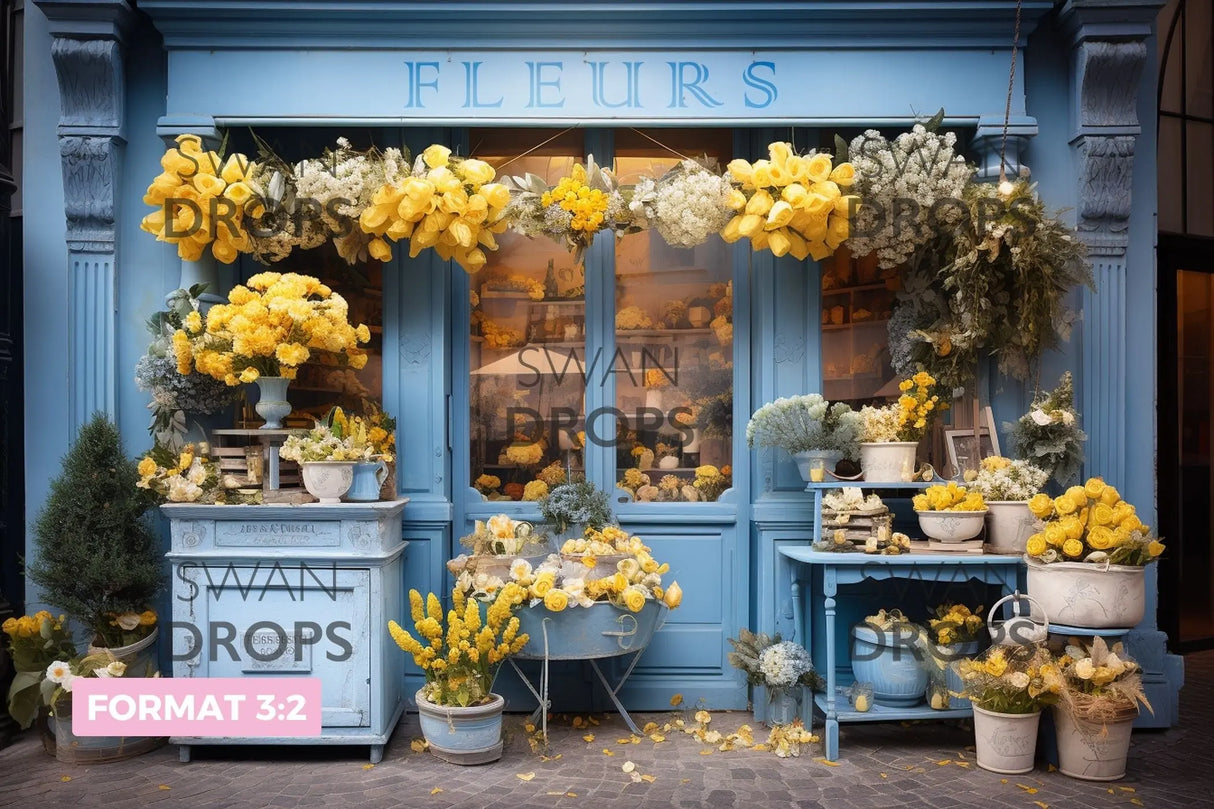 Fond photo Sérénade des Fleurs Swan Drops