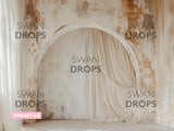 Fond photo Voile Antique Swan Drops