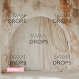 Fond photo Voile Antique Swan Drops